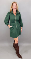 City Stroll Dress (green)