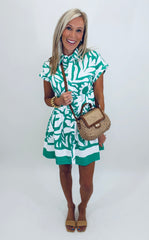 Amalfi Palms Dress