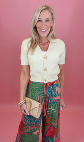 Coastal Starfish Knit (yellow)