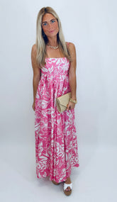 Island Tie Affair Maxi Dress