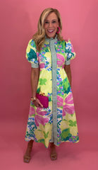 Properly Pretty Midi Dress