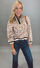 Urban Wild Half-Zip Sweater (taupe)