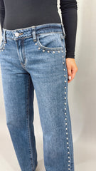 Studded Baggy Jean