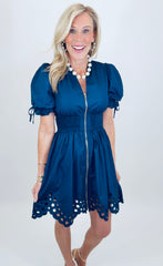 Little Luxe Dress (navy)