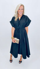 Effortless Pleat Dress