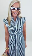 Shoreline Stripe Dress