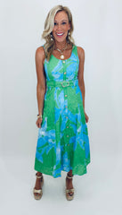 Summer Etch Dress (green)