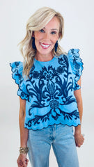 Statement Stitch Top