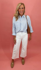 Easy Direction Button Down