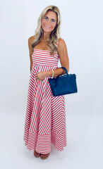 Red, White & Ready Dress