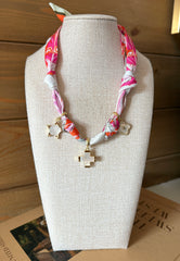 Wild Grace Trio Scarf Necklace