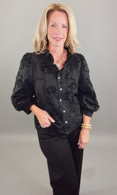 Henley Lane Top (black)