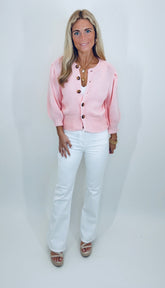 Slight Flare Jean (white)