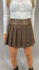 Rogue Pleat Skort