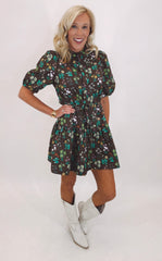 Wildflower Grove Dress (brown)