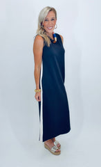 Side Hustle Dress (navy)