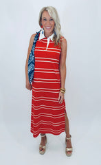 Easy Yes Dress (red)