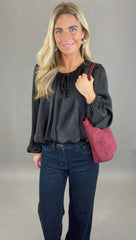 Modern Verse Blouse (black)