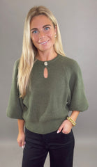 Langley Sweater (olive)
