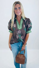 Botanic Whimsy Top