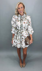 Garden Circuit Dress (ecru)