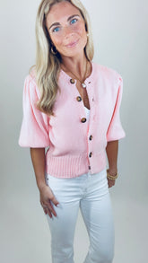 Margo Knit Cardigan (pink)