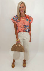 Almond Avenue Denim Trouser