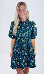 Wildflower Grove Dress (black)