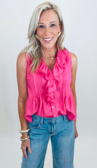 Flirty Favorite Top (fuchsia)