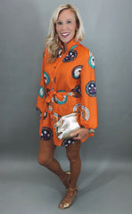 Autumn Medallion Dress