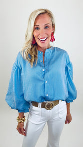 Styled to Stand Out Top (blue)