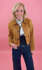 The Crosby Jacket (dark brown)