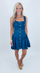 Buttoned Up Darling Dress