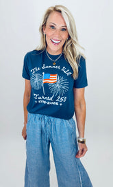 Summer of 250 Tee (navy)