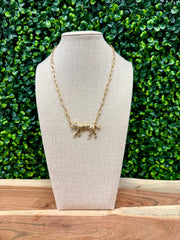 Golden Stride Necklace