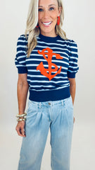 Anchors Away Sweater