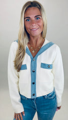 Indigo Prep Jacket (cream)