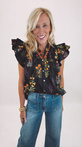 Meadow Muse Top (black)