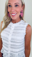 Vintage Whim Top (white)
