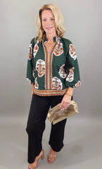 Scene Stealer Top (forest green)