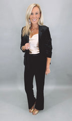 Savoy Velvet Trouser (black)