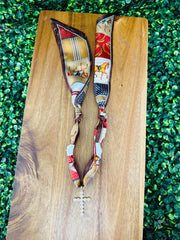 Pearled Path Scarf Necklace