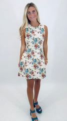 Rosewood Tapestry Dress
