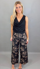 Midnight Muse Cowl Tank