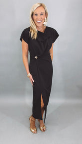 Evening Intent Dress (black)