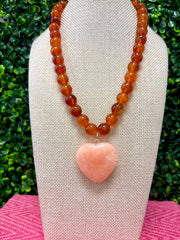 Coastal Crush Heart Necklace