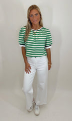 Greenlight Stripe Top