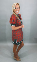 Holly Jolly Plaid Dress