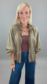 The Finley Jacket (olive)