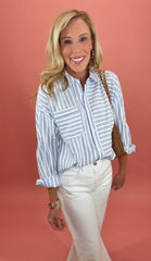 Easy Direction Button Down